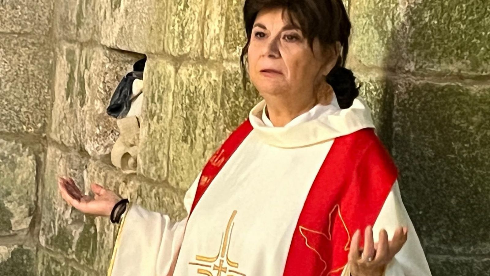 Christina Moreira was ordained a priest in 2015.