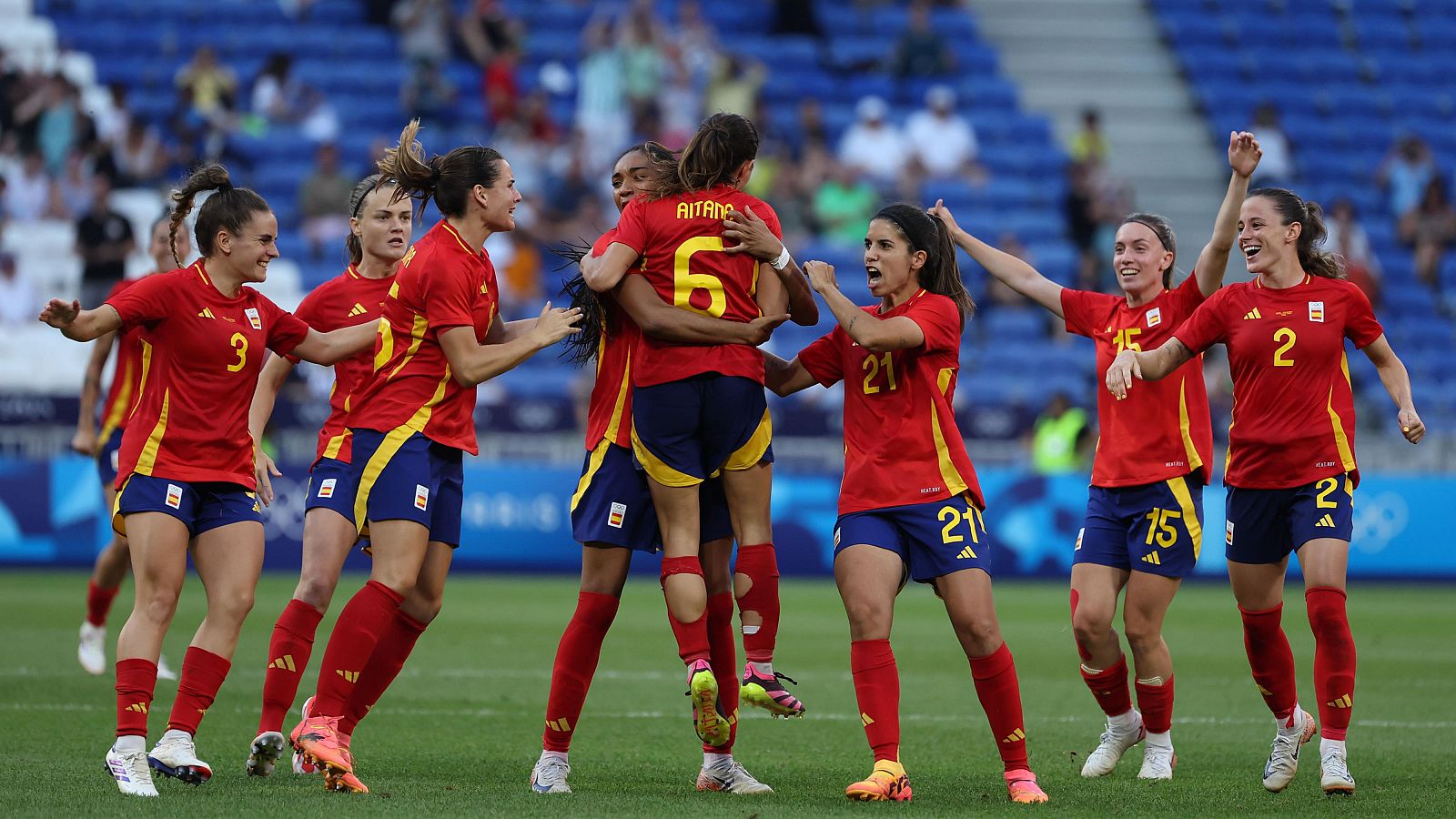 París 2024. Fútbol:  España - Colombia