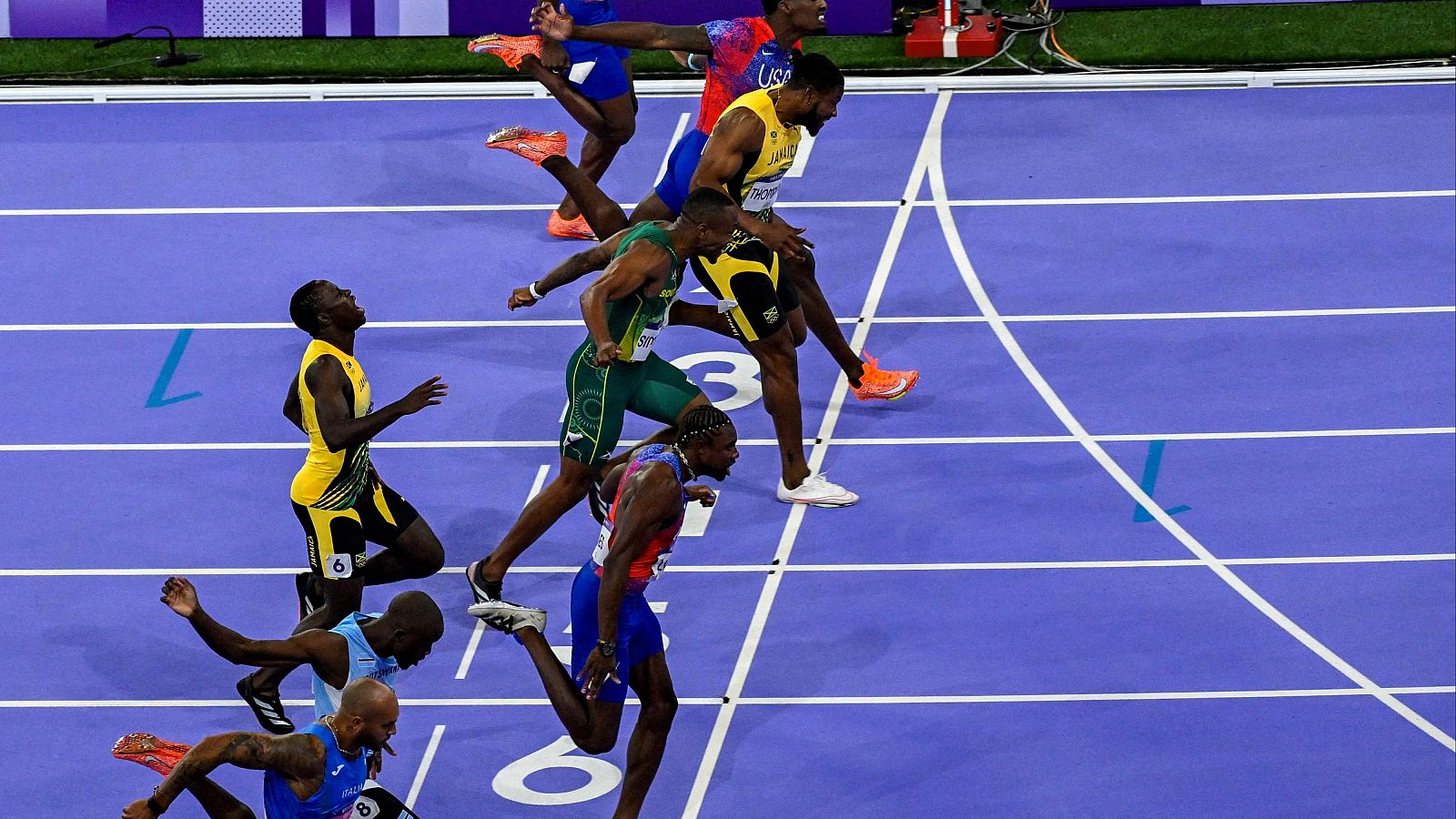 Noah Lyles, campeón olímpico de los 100 metros en París 2024