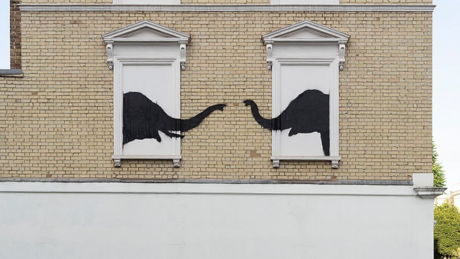 Banksy desvela su segunda obra de arte "animal" en Londres en menos de 24 horas