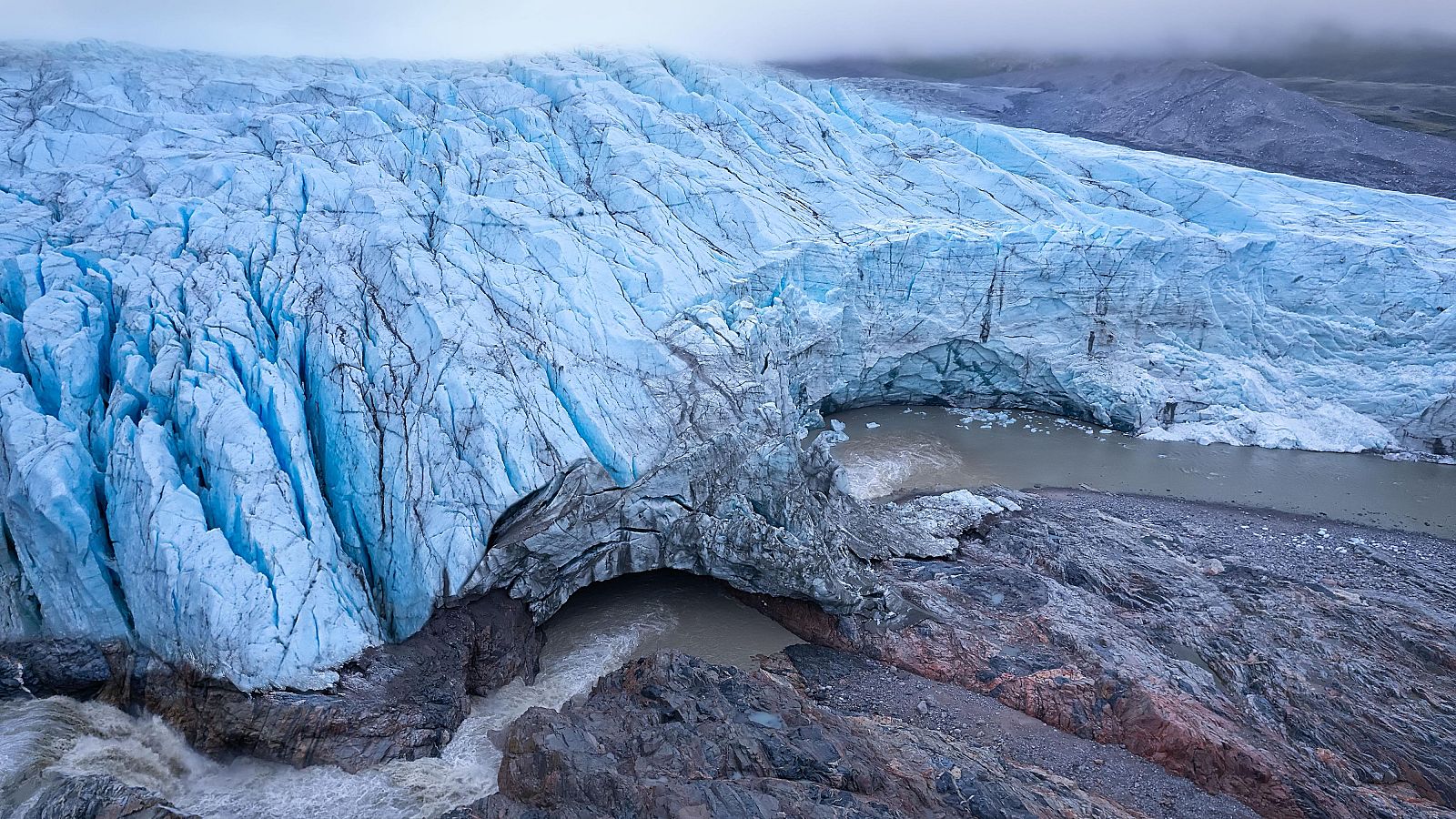 Una investigación revela que la fragilidad de la capa de hielo de Gorenlandia