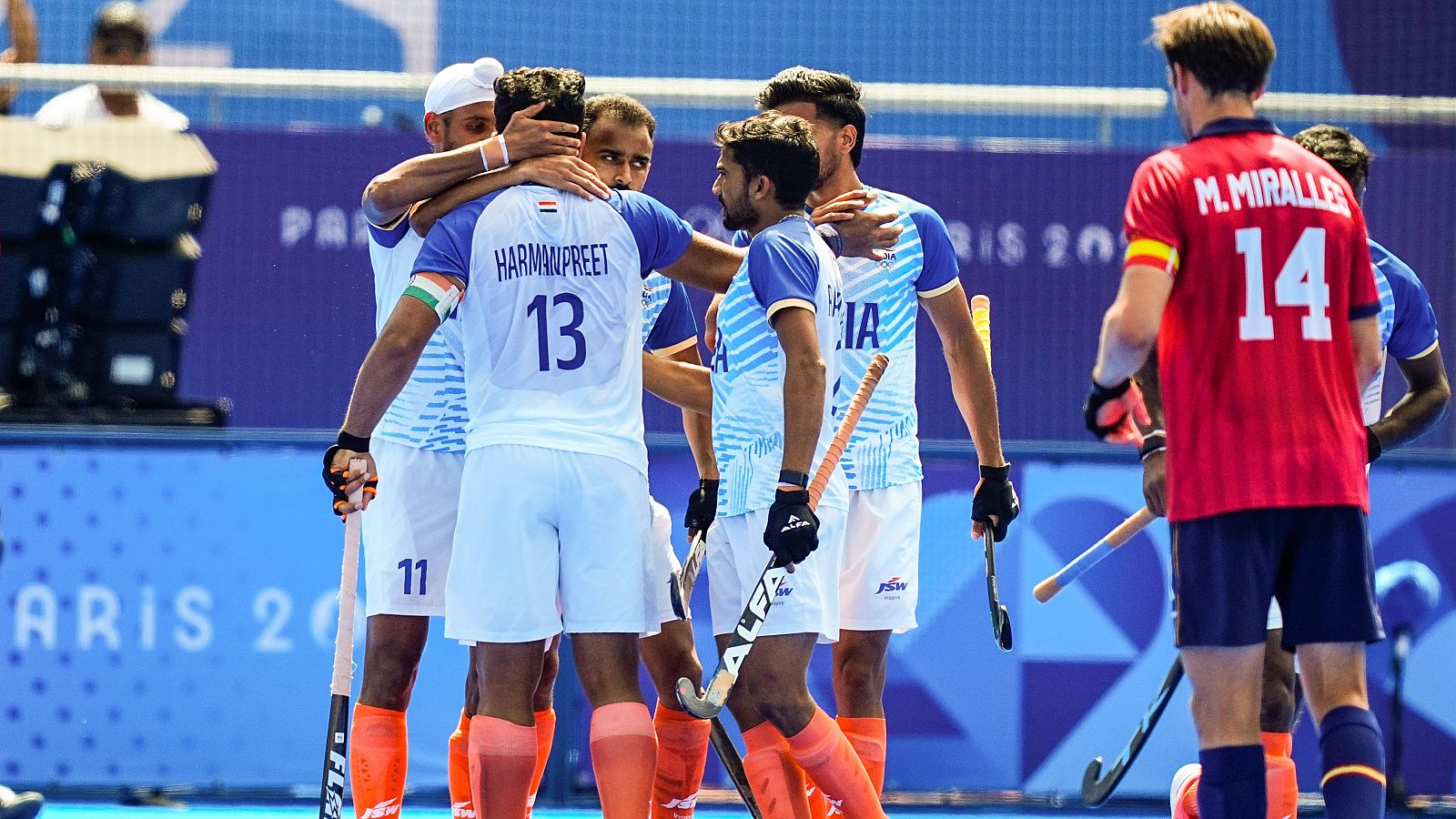 España cae ante India en el partido por la medalla de bronce de hockey sobre hierba en París 2024