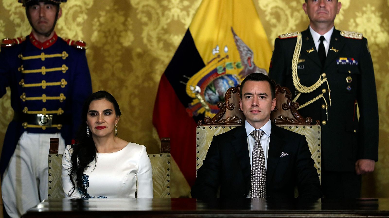 El Ejecutivo ecuatoriano tilda de golpe de Estado la denuncia de la vicepresidenta a Noboa por violencia política de género