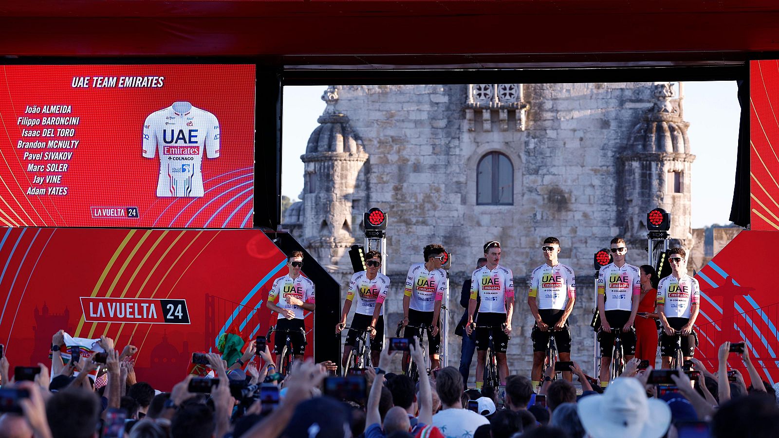 Presentación equipos La Vuelta 2024