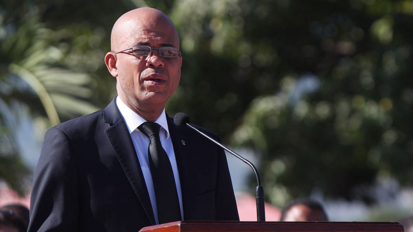 El expresidente de Haití, Michel Martelly.