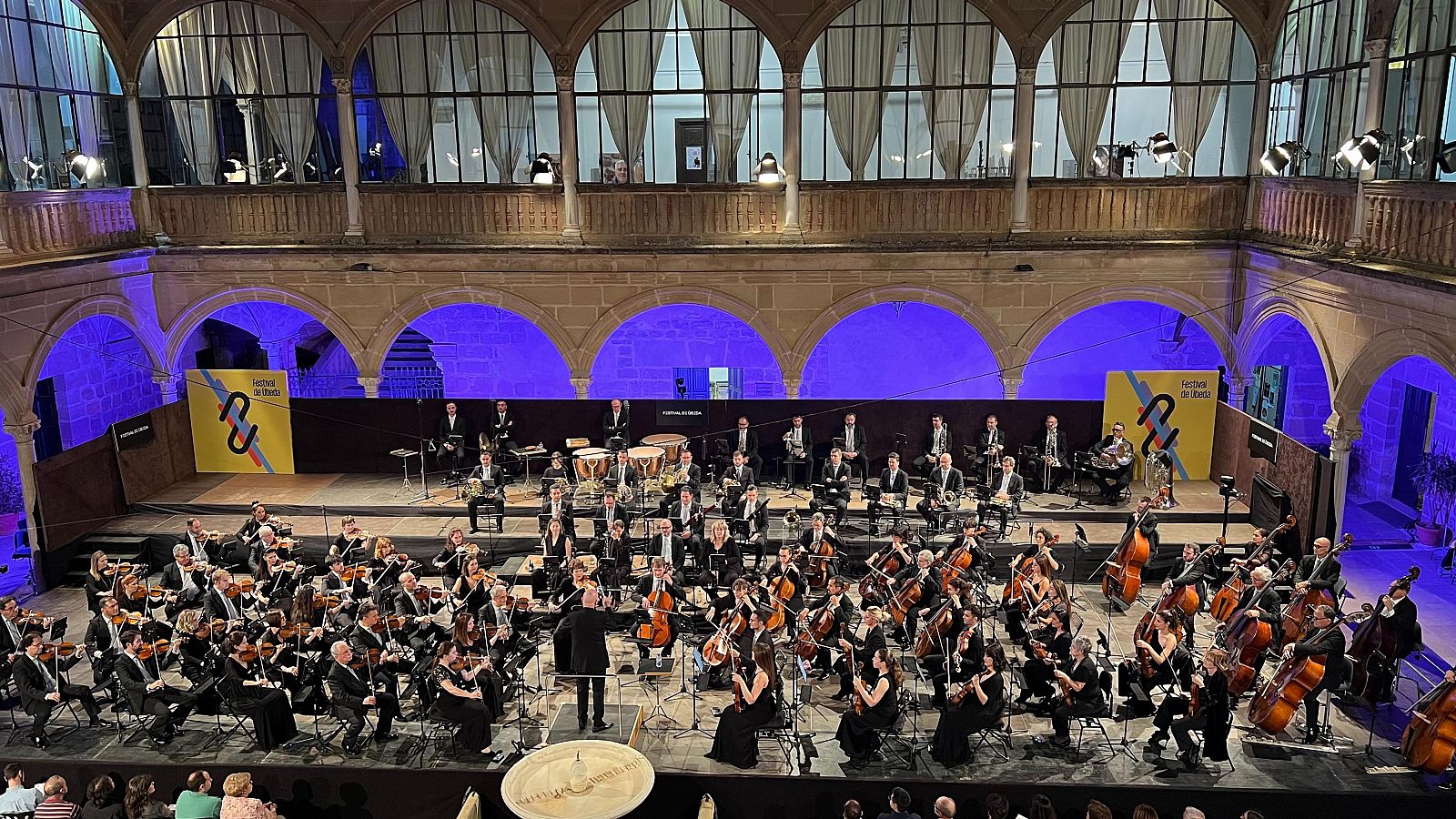 Concierto de la Orquesta Sinfónica RTVE en el Festival de Úbeda con Christoph Eschenbach