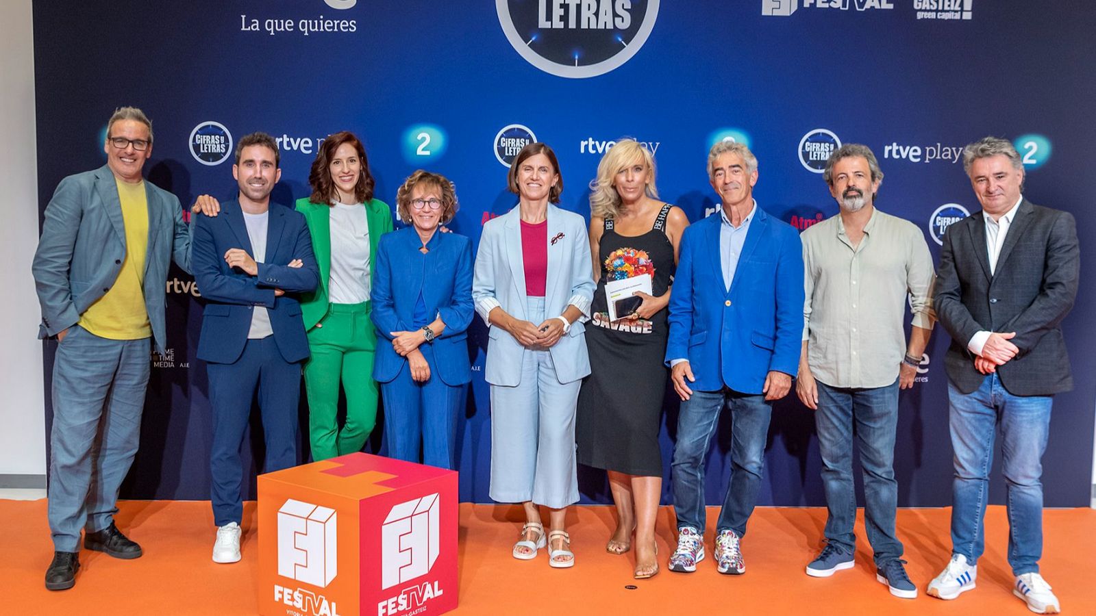 Presentación de 'Cifras y Letras' en el FesTVal de Vitoria