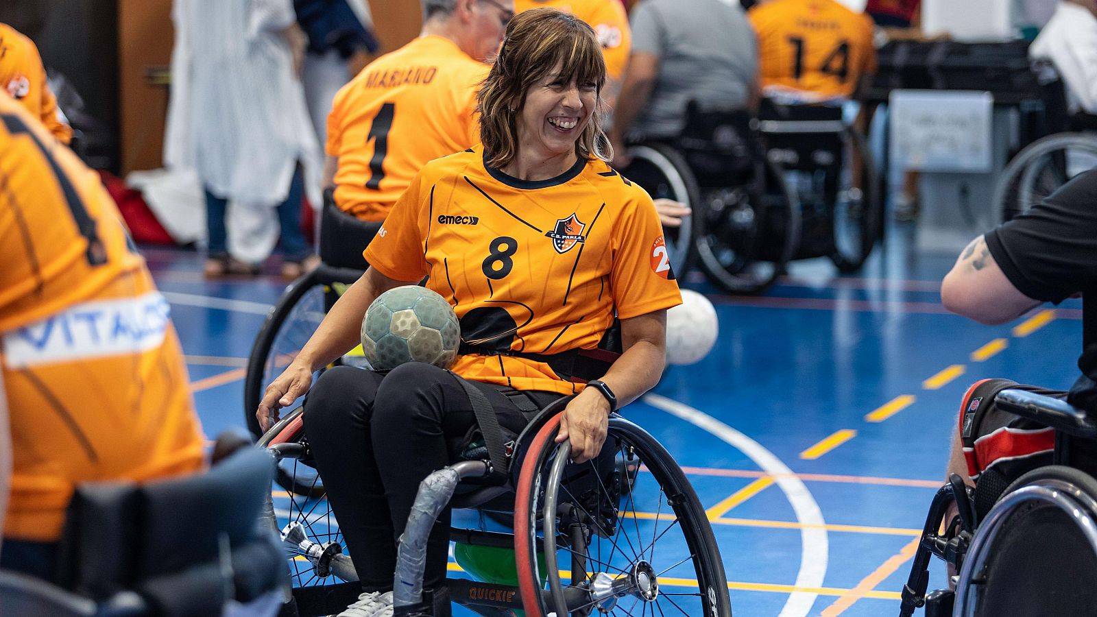 Deporte adaptado en el Hospital Nacional de Parapléjicos.