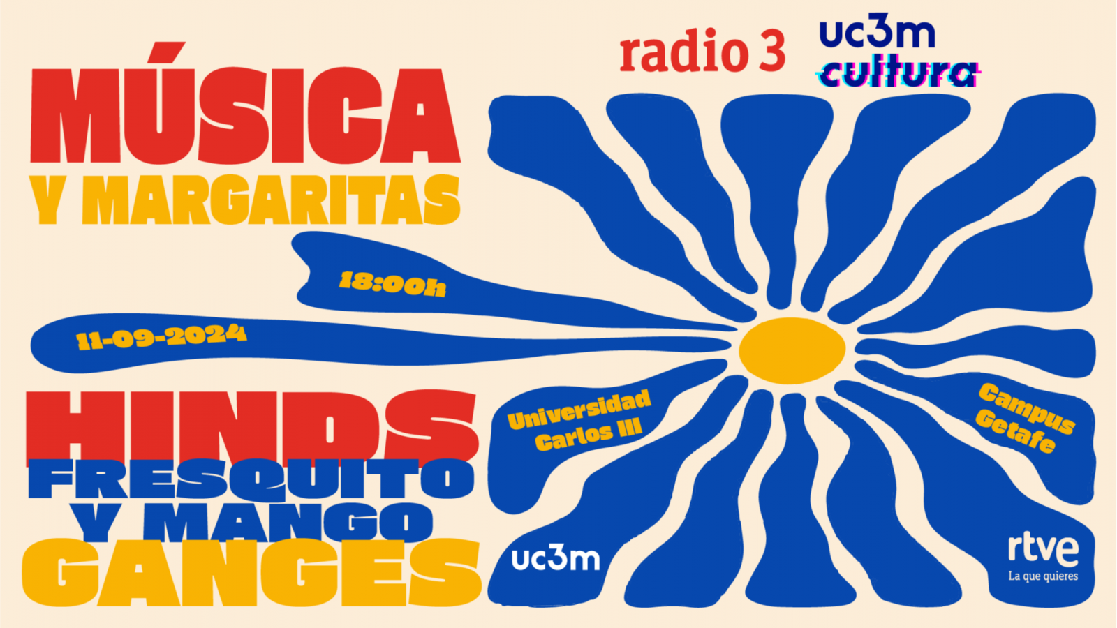 Fiesta de Radio 3 en la Universidad Carlos III de Madrid