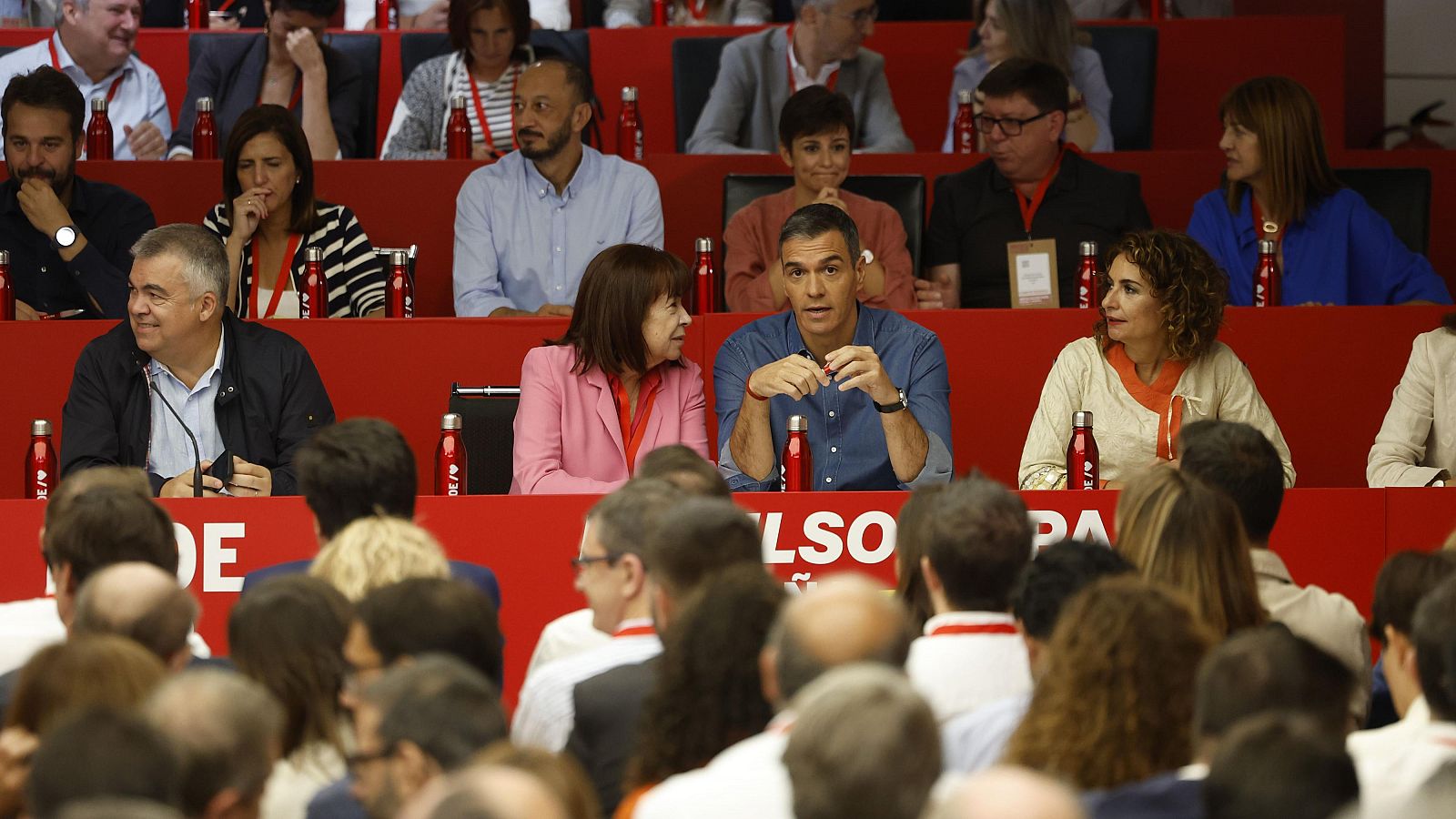 Reunió del Comitè Federal del PSOE a la seu del partit, al carrer Ferraz de Madrid