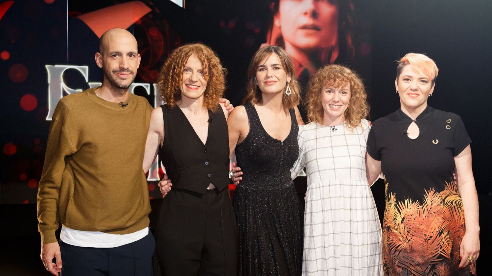 Simón Casal, Tatiana Rodríguez, Elena S. Sánchez, María Vázquez y Mery Cuesta