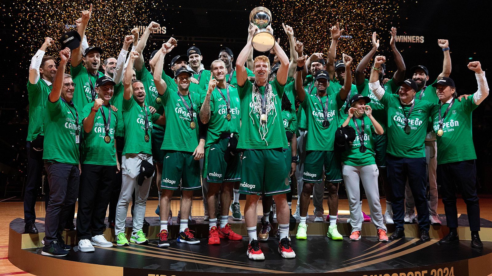 Unicaja se ha proclamado compeón de la FIBA Intercontinental Cup en Singapur