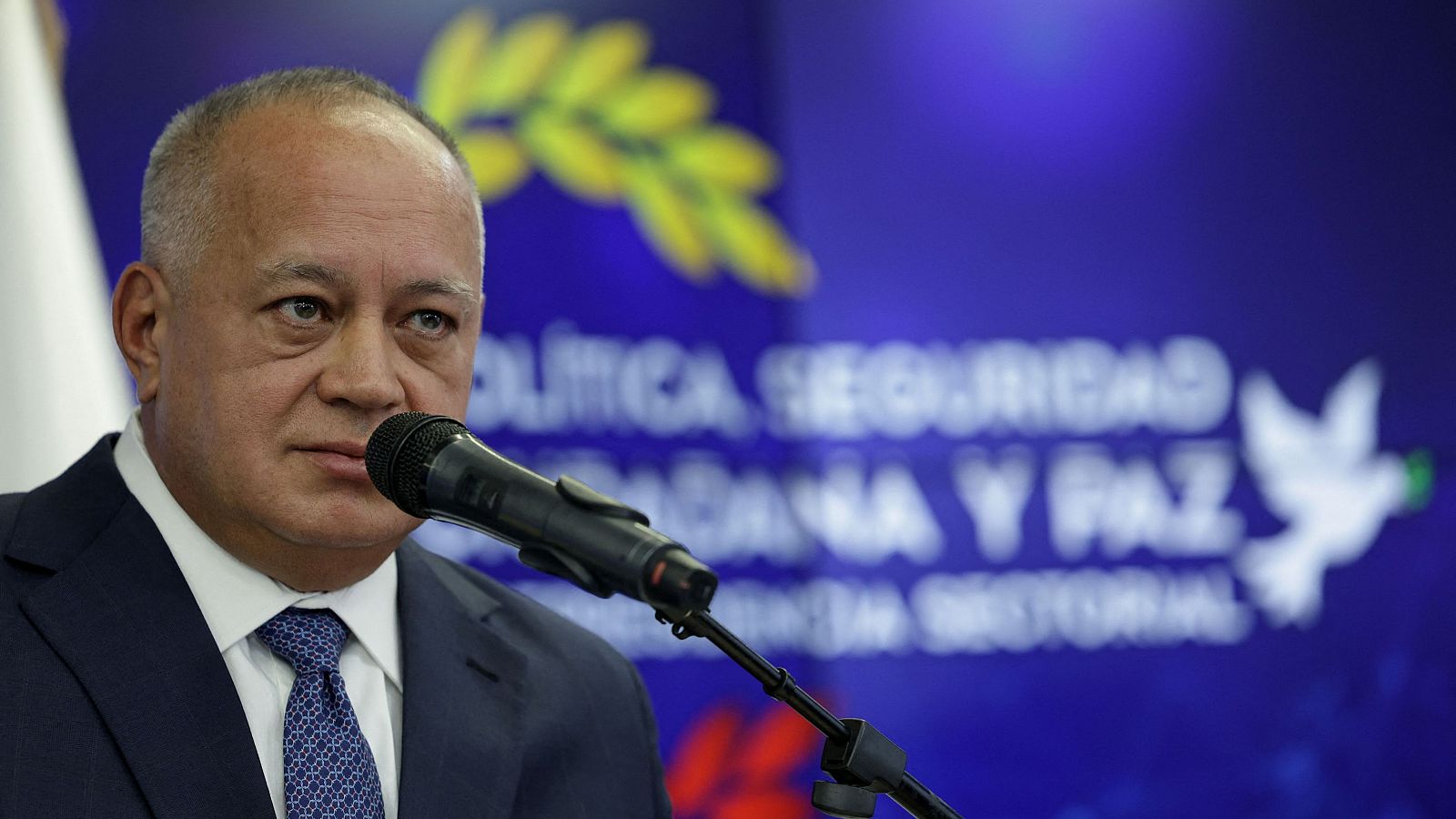 El ministro de Interior y Justicia de Venezuela, Diosdado Cabello