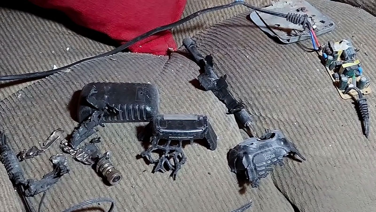 Walkie-talkie detonado en Líbano