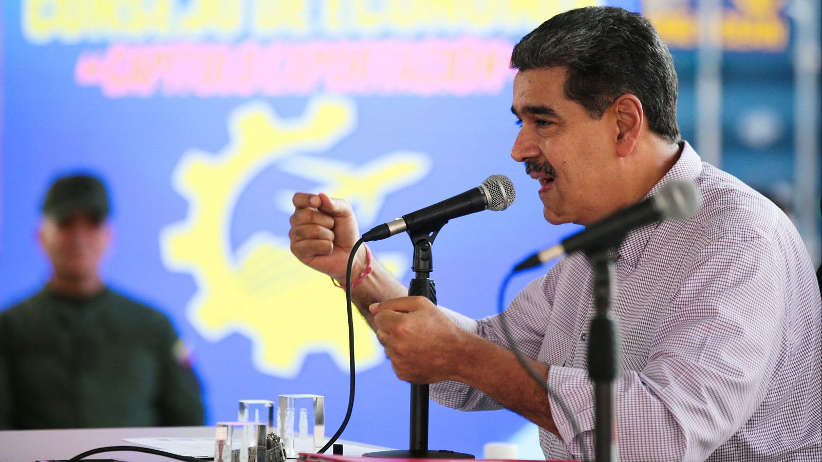 El presidente venezolano, Nicolás Maduro, en Caracas