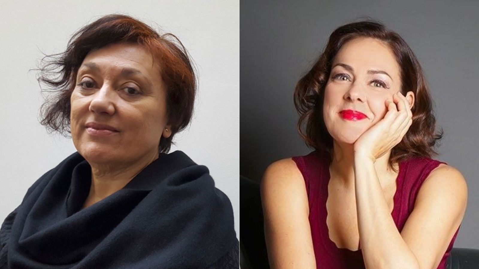 La compositora Marisa Manchado y la soprano Yolanda Auyanet