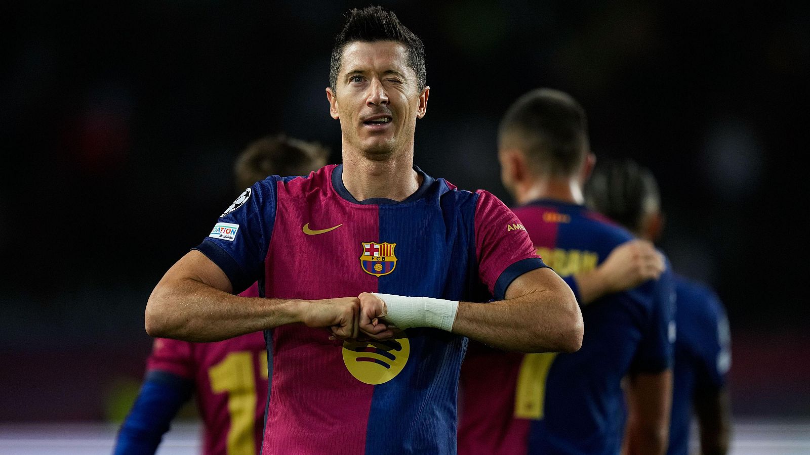 Barcelona – Young Boys: gol de Robert Lewandowski