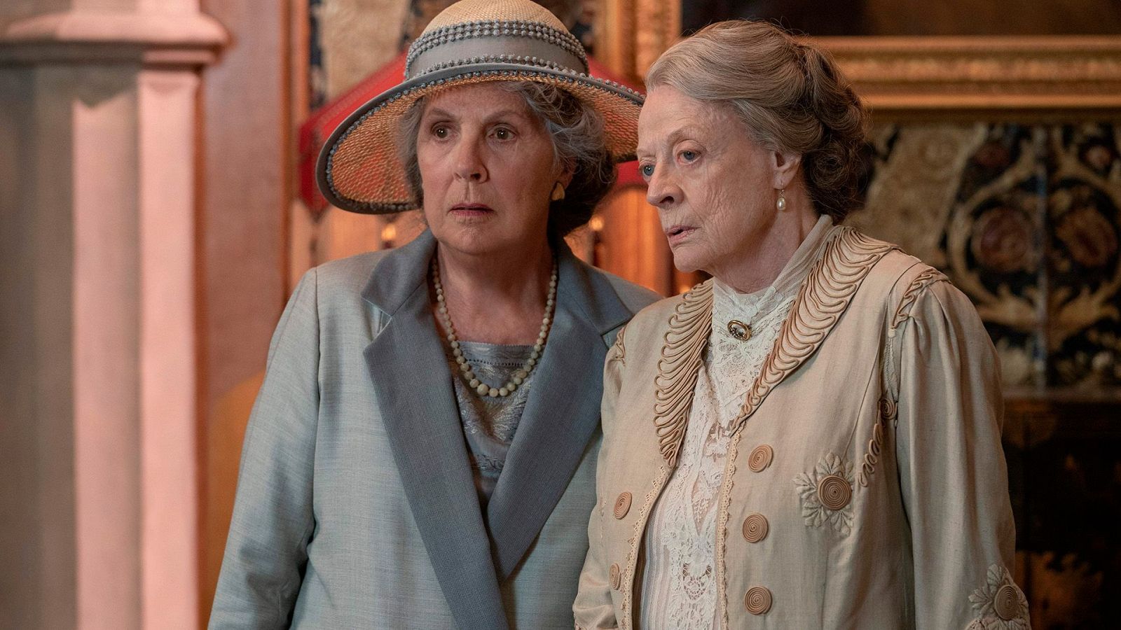 Así se despidió Maggie Smith de Lady Violet en 'Downton Abbey. Una nueva era'