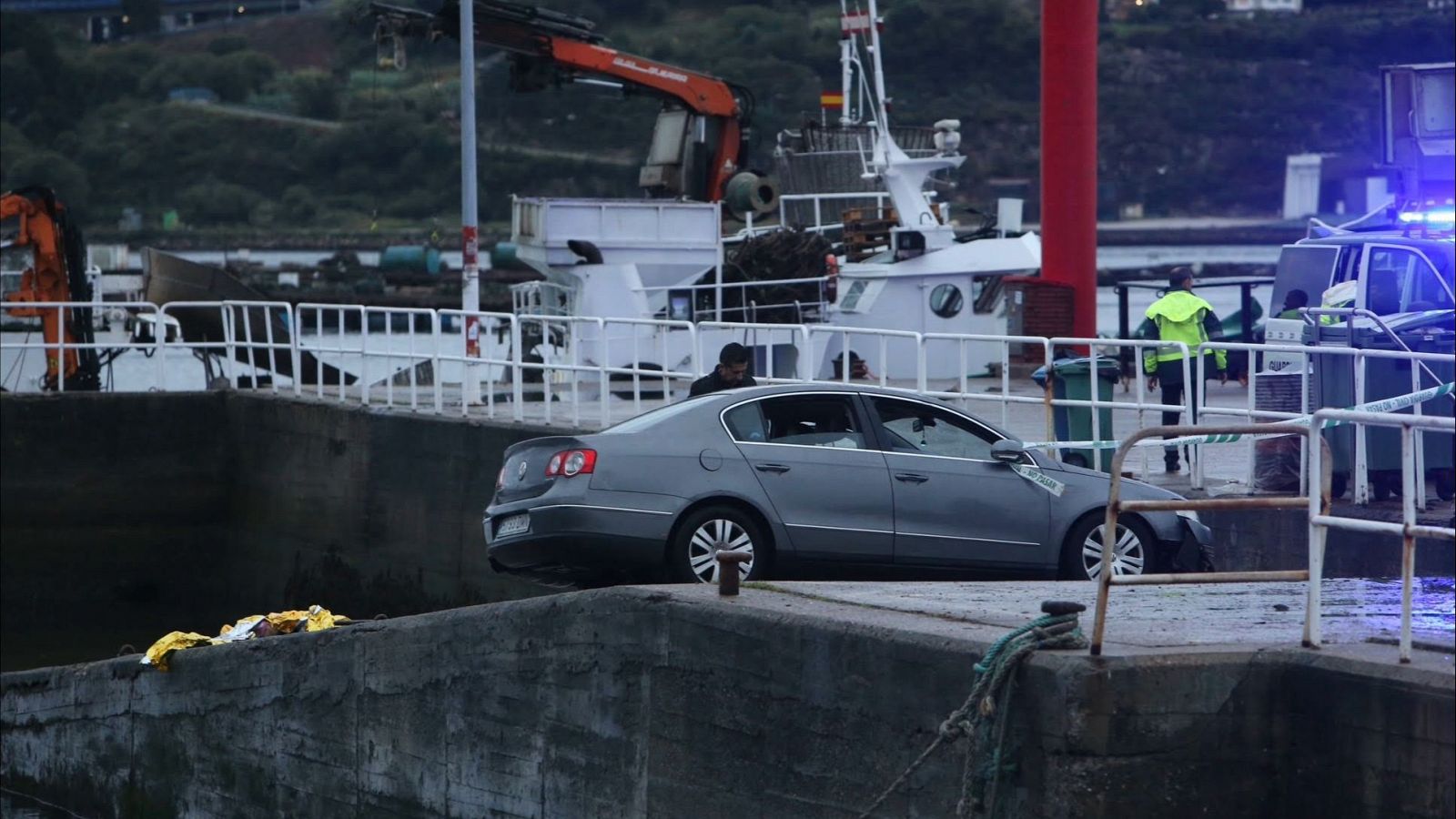 Las fuerzas del orden trabajan para esclarecer las circunstancias en torno a la muerte de una mujer localizado flotando en el mar en Moaña.