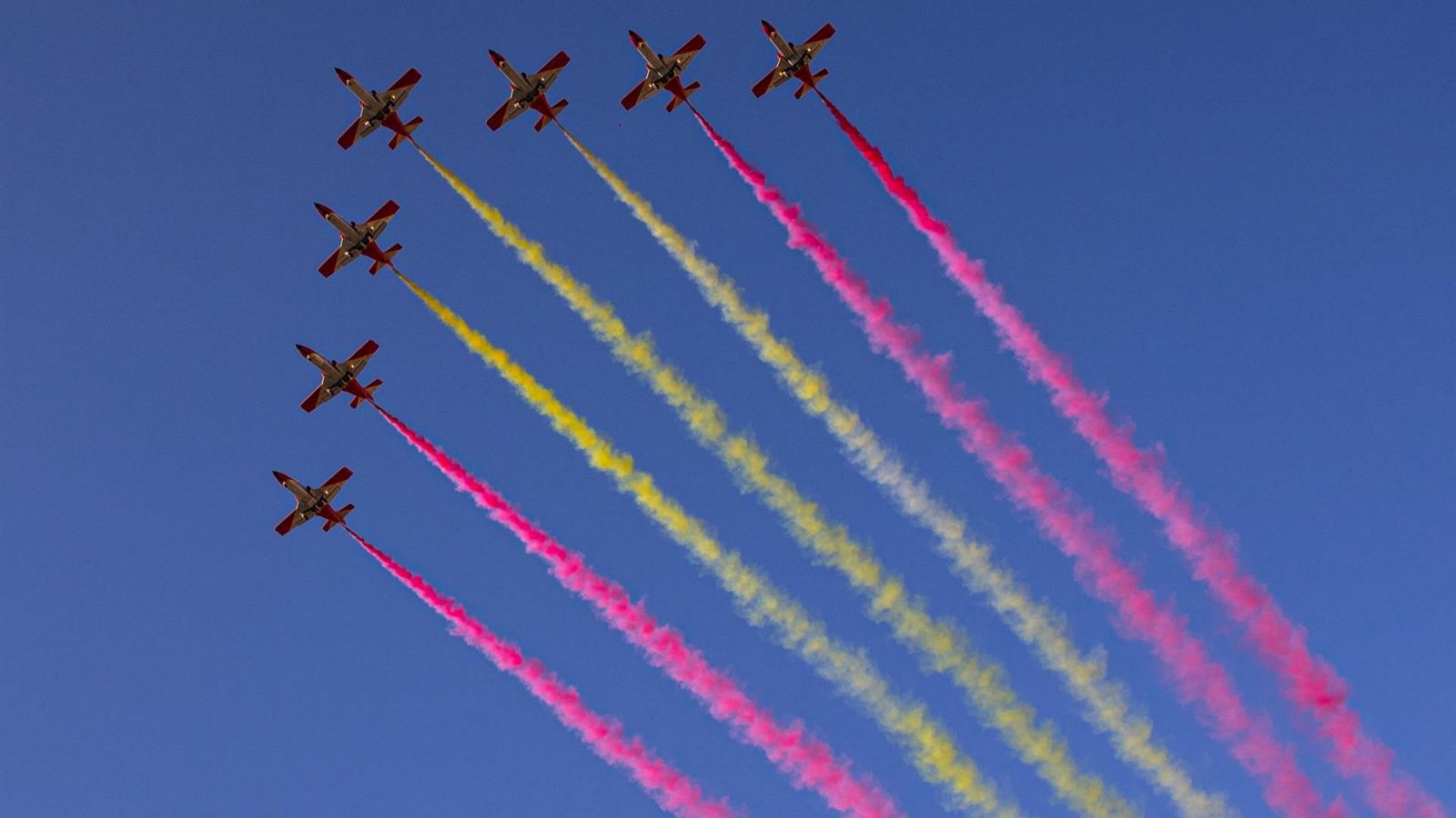 Desfile del 12 de Octubre: la patrulla Águila