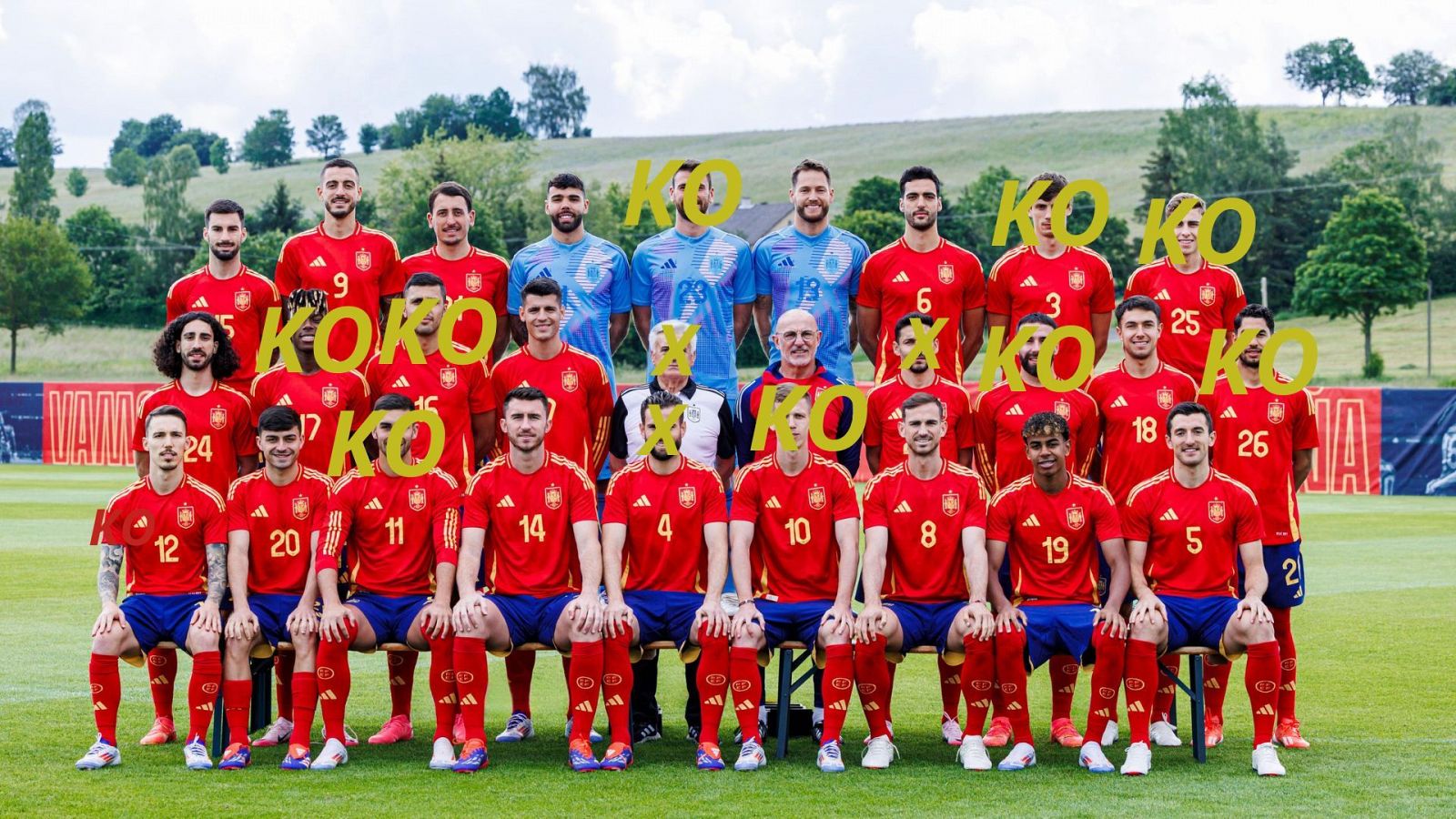 España - Dinamarca: selección española