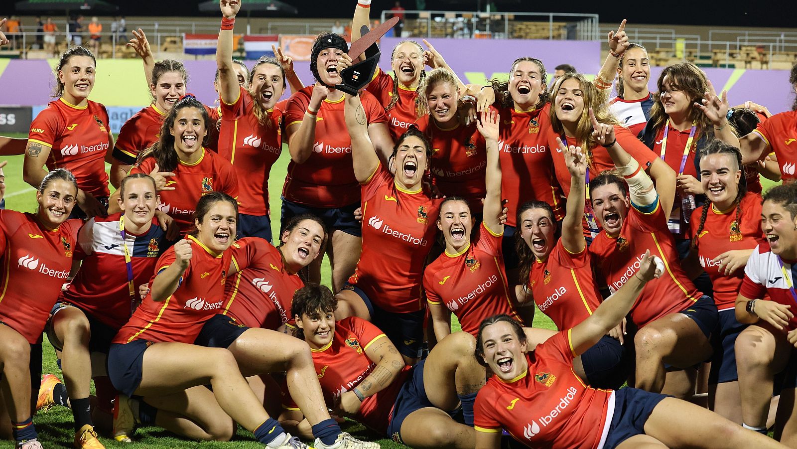 España se clasifica para el Mundial femenino de rugby 2025