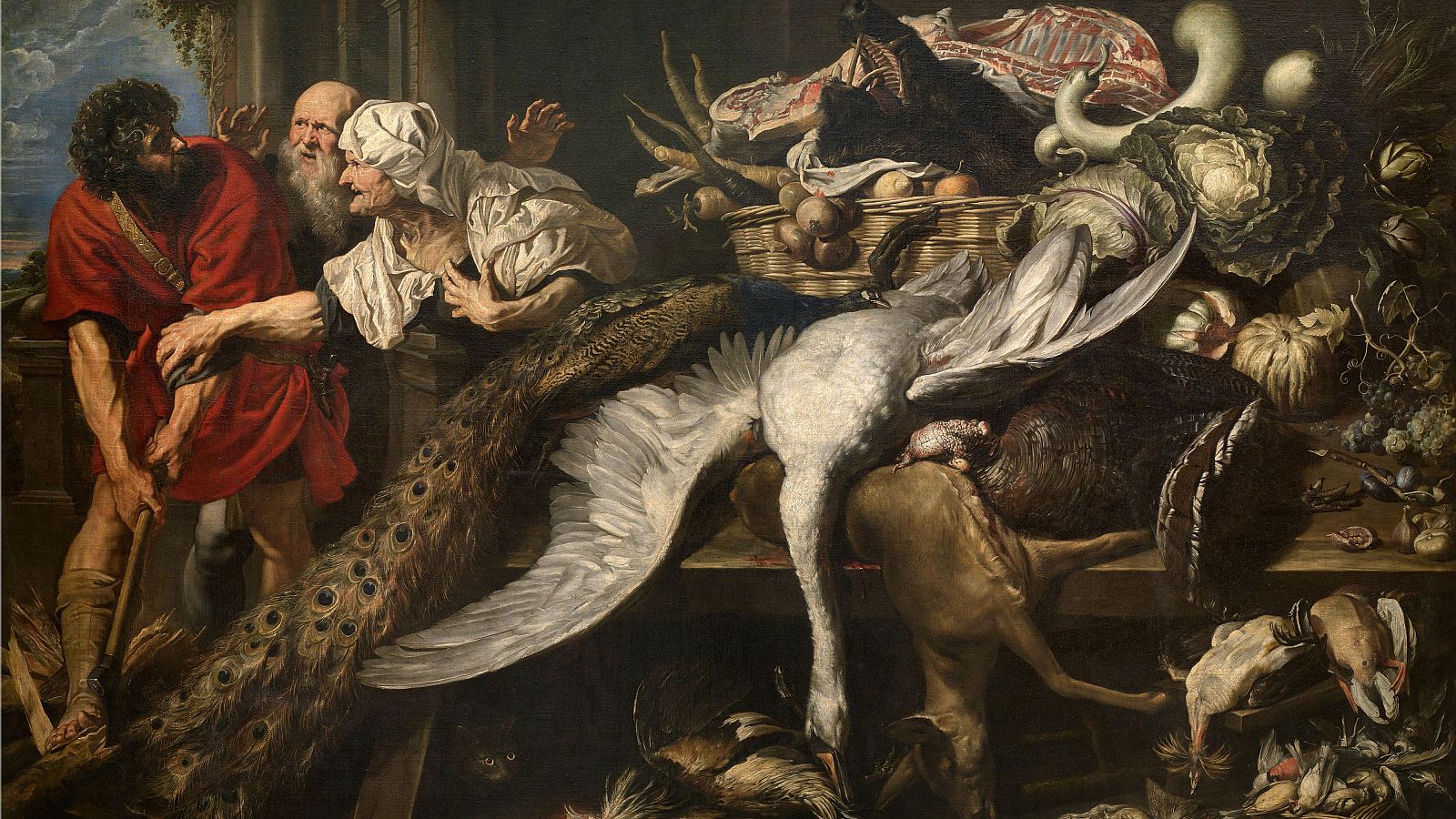 "Filopómenes descubierto" (Pedro Pablo Rubens y Frans Snyders)1609-10. Museo Nacional del Prado