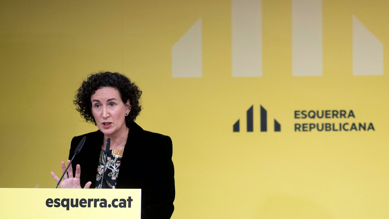 La secretaria general de ERC, Marta Rovira, ofrece una conferencia para hacer balance de su mandato