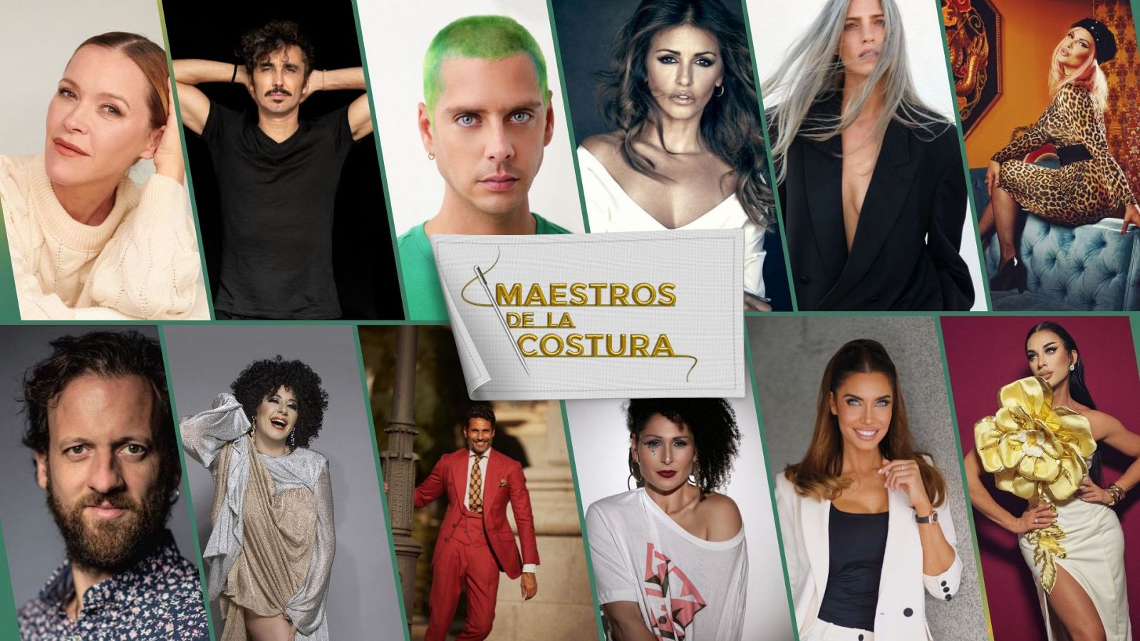 ‘Maestros de la Costura Celebrity’, la versión con famosos del talent producido por RTVE en colaboración con Shine Iberia, completa su casting