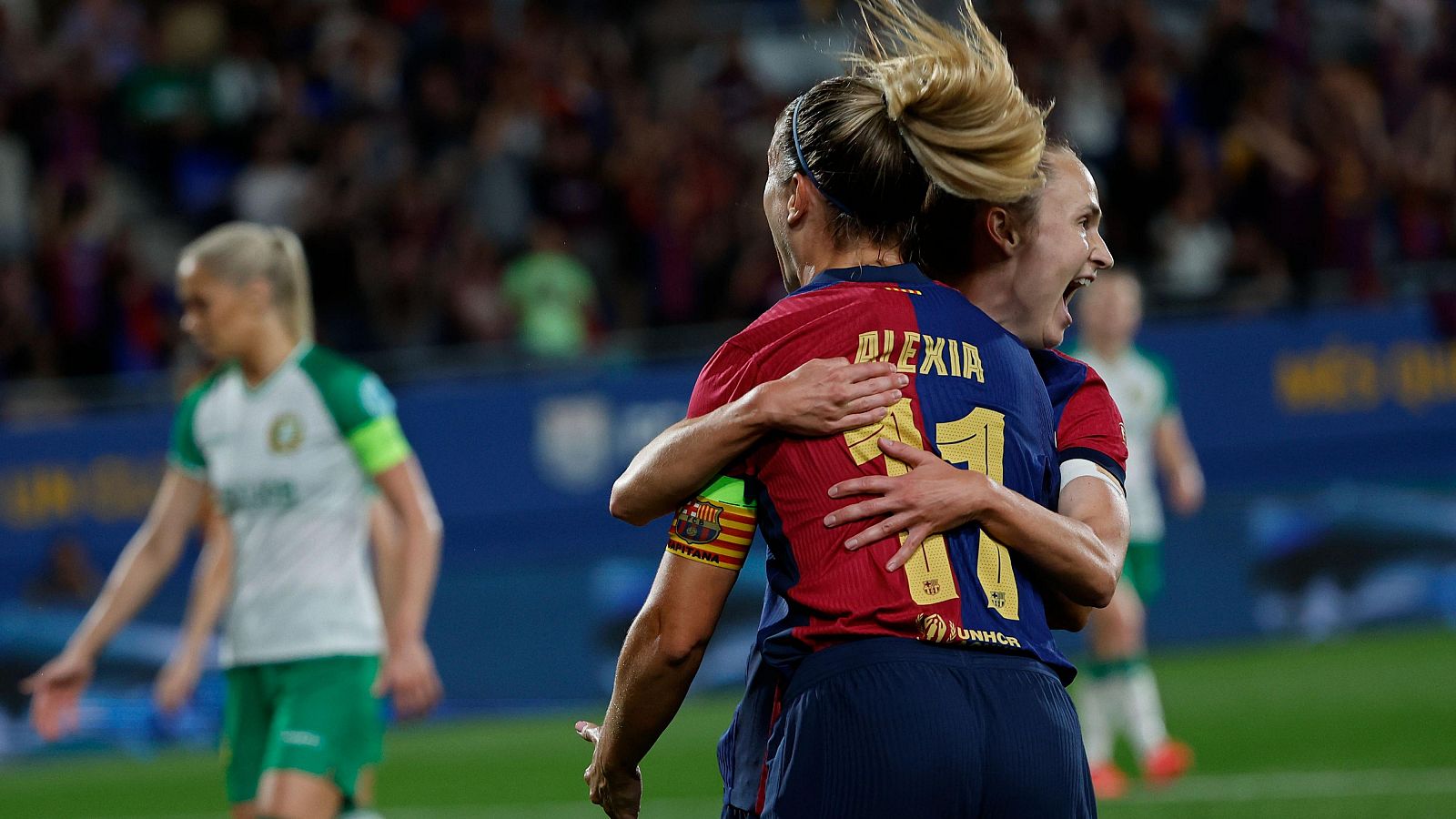 Champions femenina: FC Barcelona 9-0 Hammarby