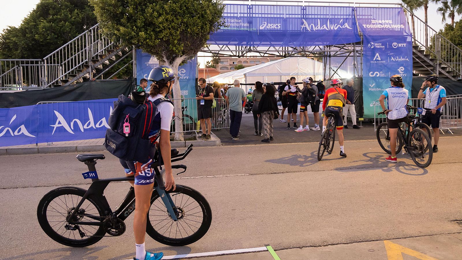 Imagen de archivo del Mundial de Triatlón que se está celebrando en Torremolinos