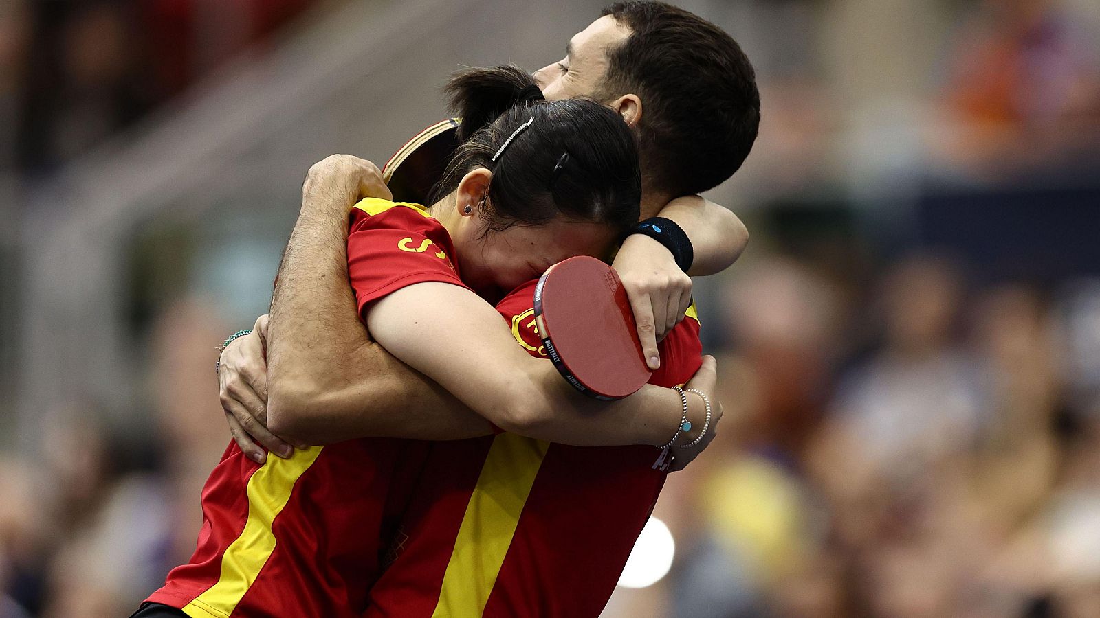 Robles y Xiao, oro europeo en tenis de mesa