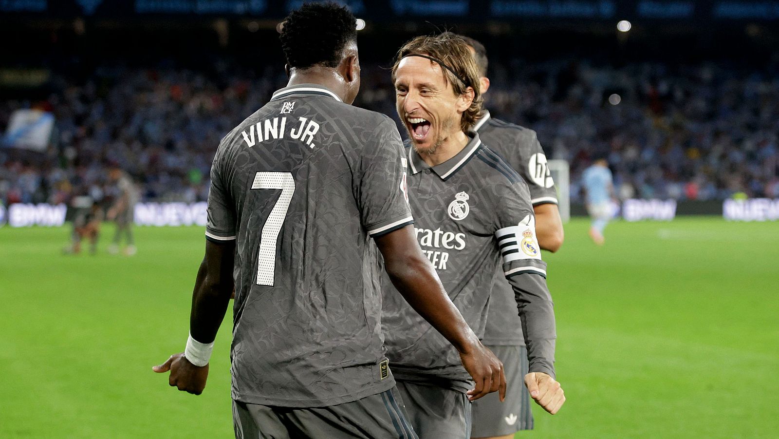 Celta - Real Madrid: Vinícius y Modric