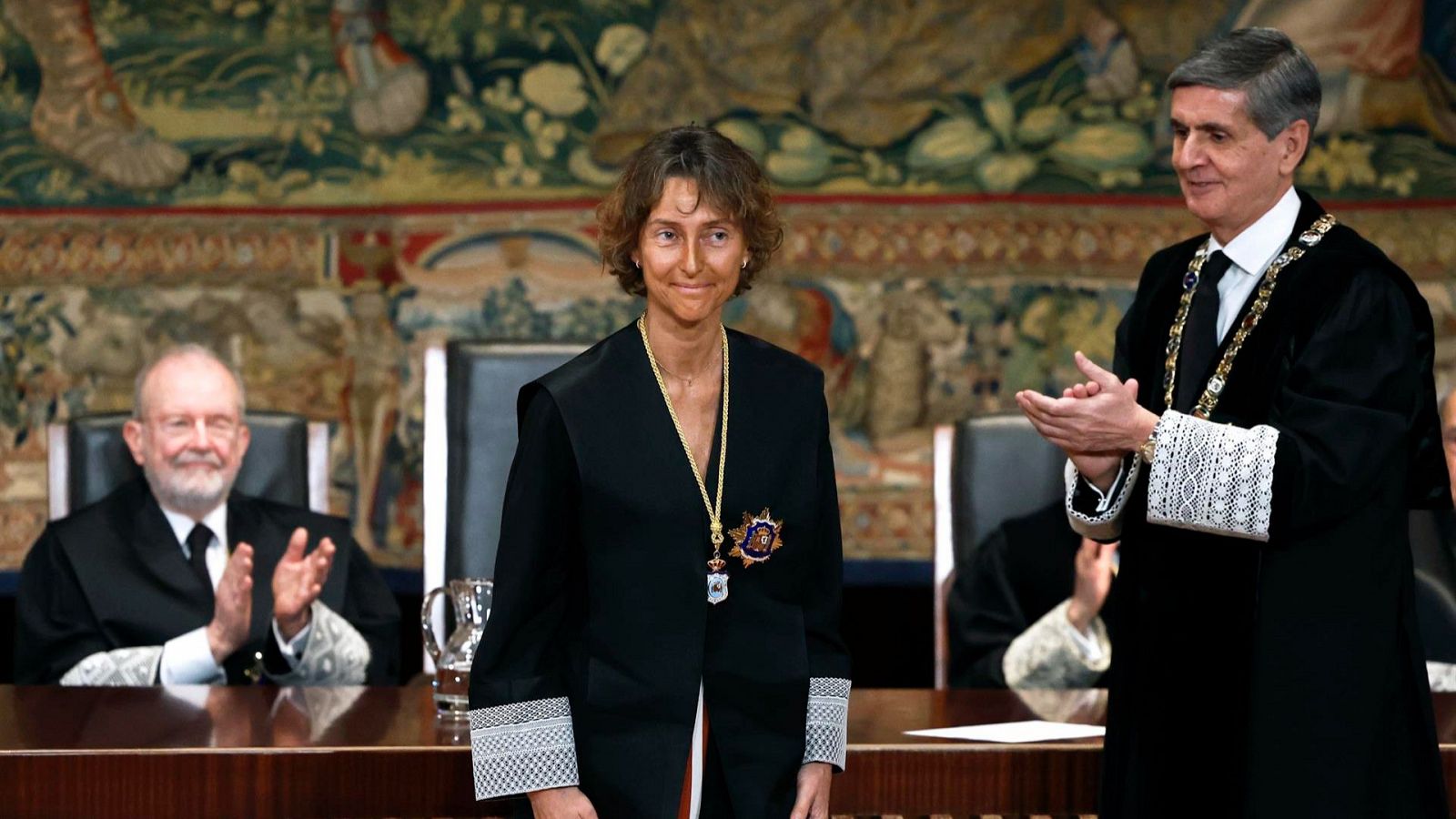 El Constitucional rechaza la recusación del PP contra la magistrada Díez