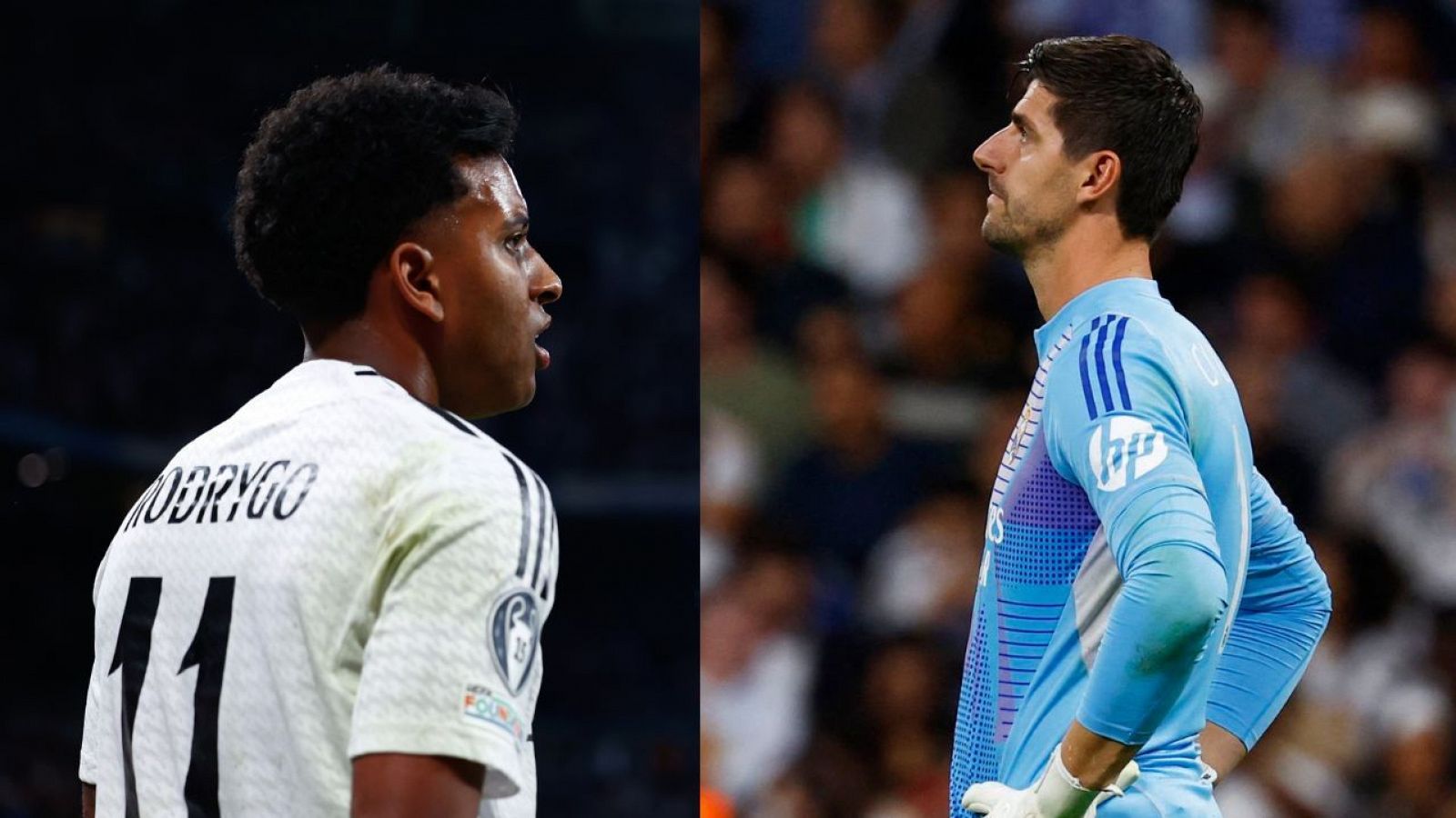 Rodrygo y Courtois se pierden el clásico por lesión