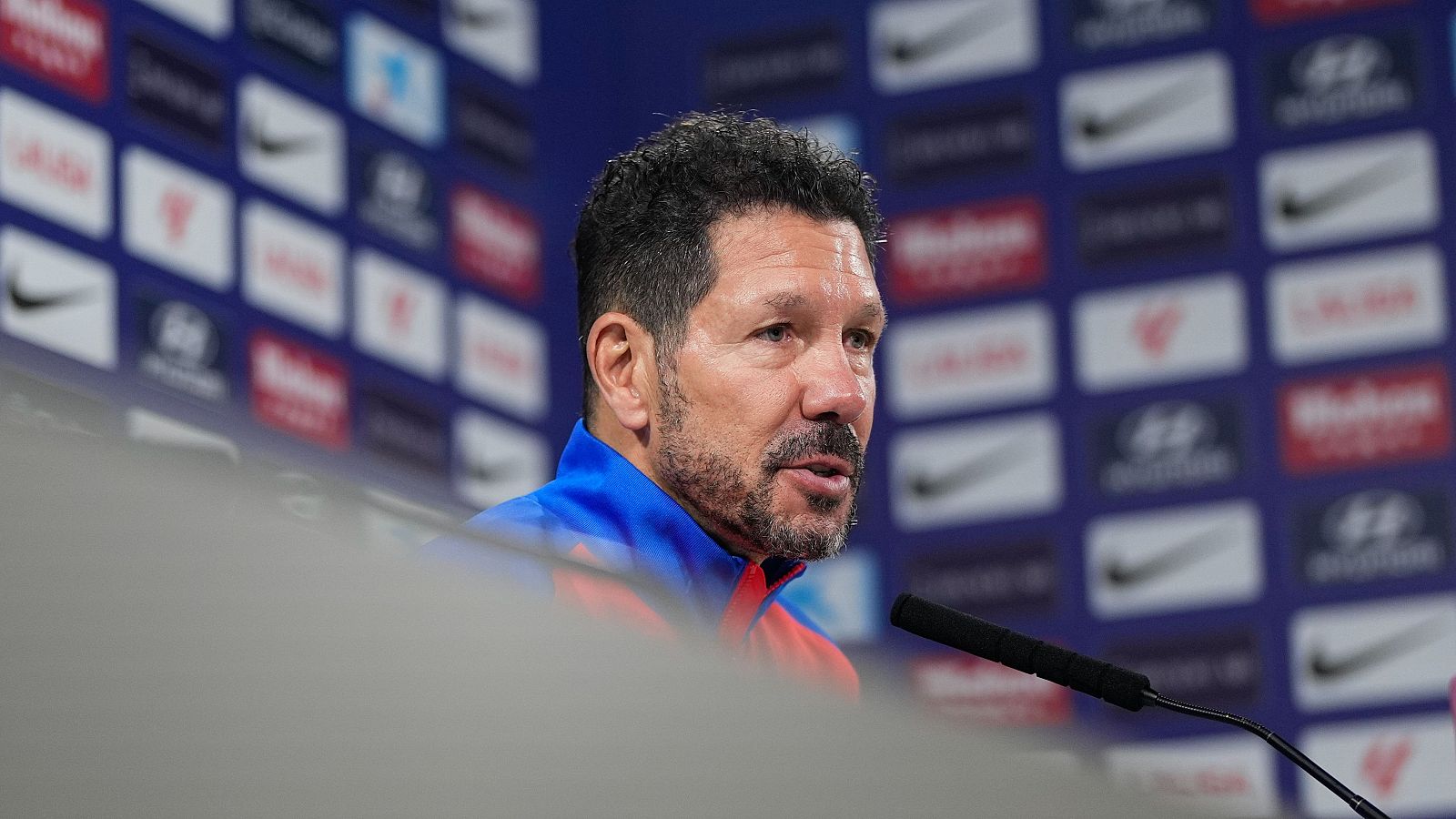 Diego Pablo Simeone en rueda de prensa antes del Atlético de Madrid - Betis