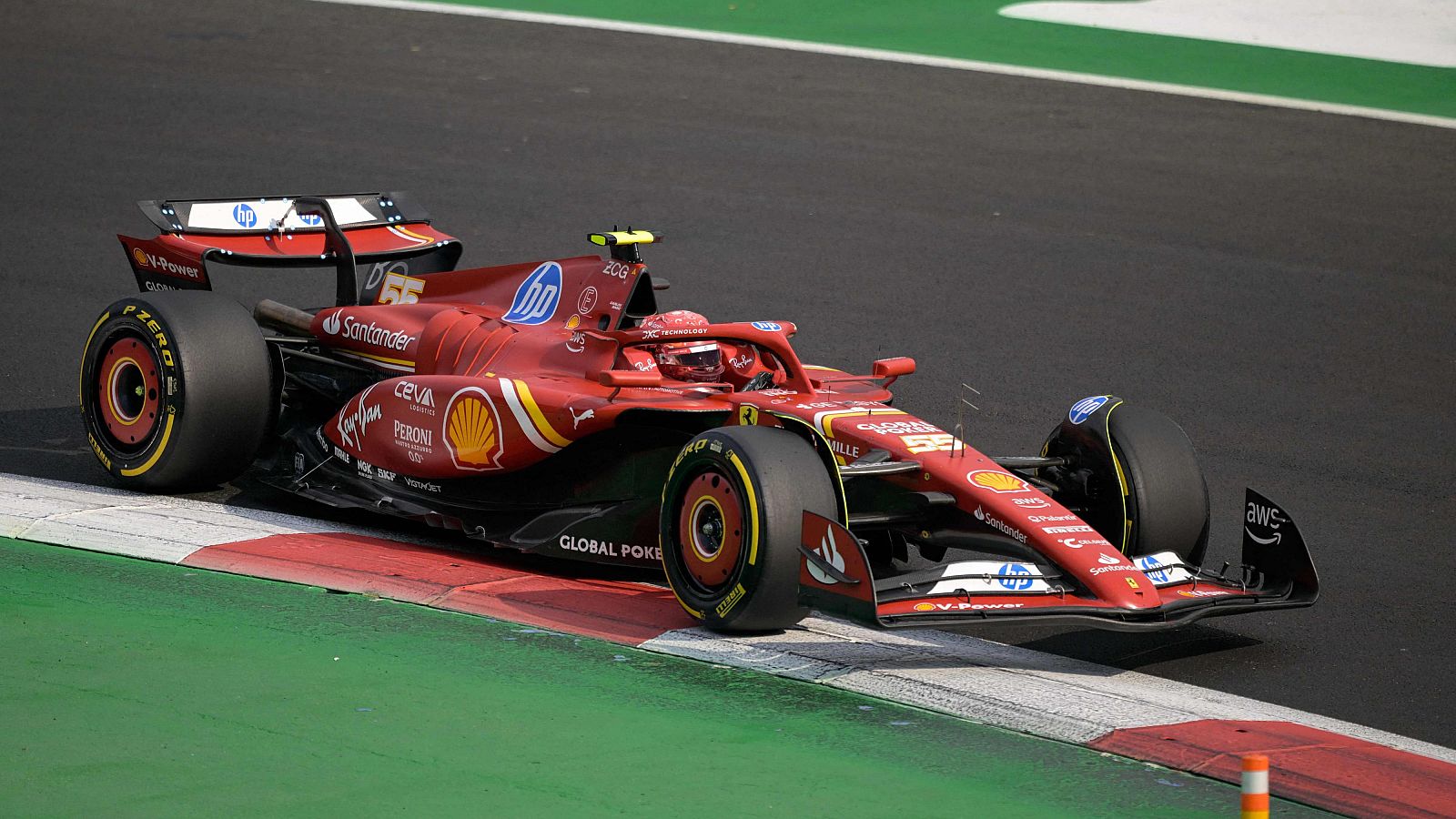 Carlos Sainz ha logrado la pole en el GP de México