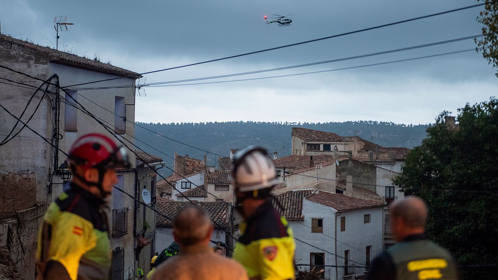 Labores de rescate tras la Dana