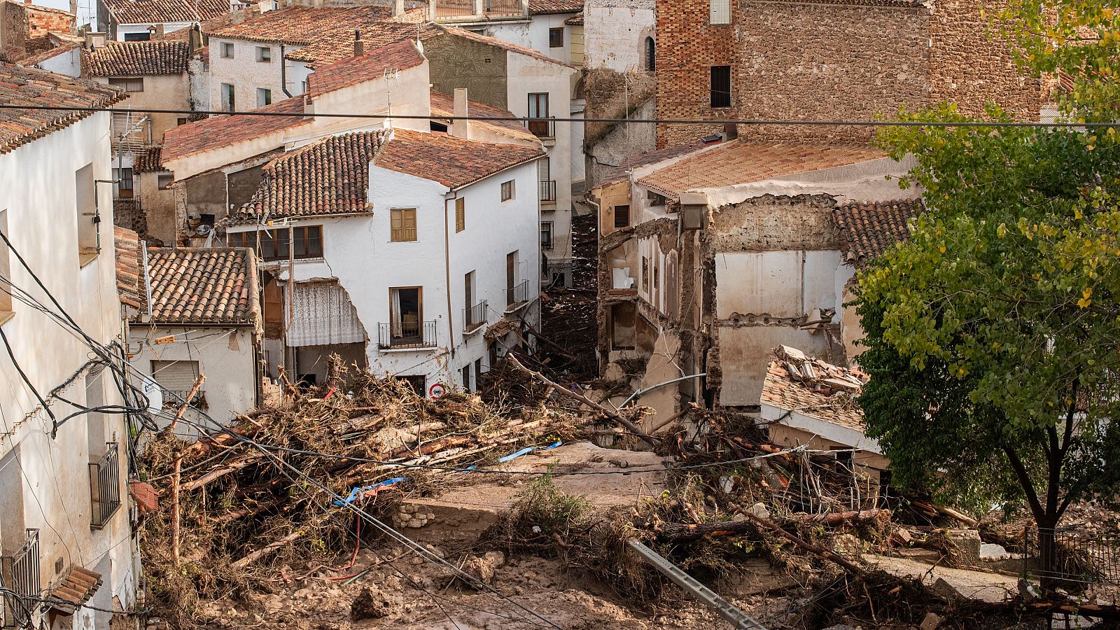 Letur, en Albacete, una de las zonas más afectadas por la DANA