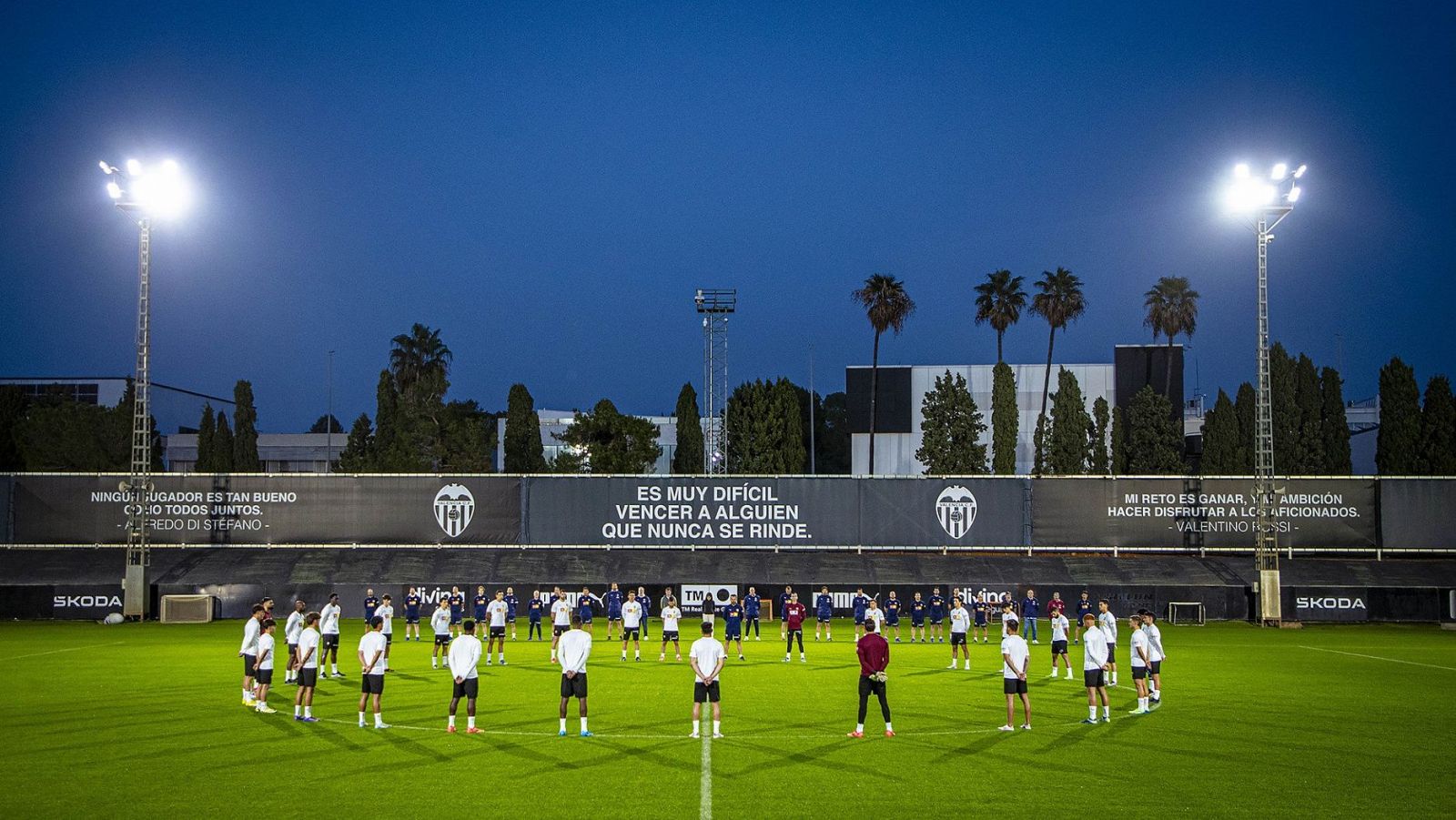 Minuto de silencio Valencia CF