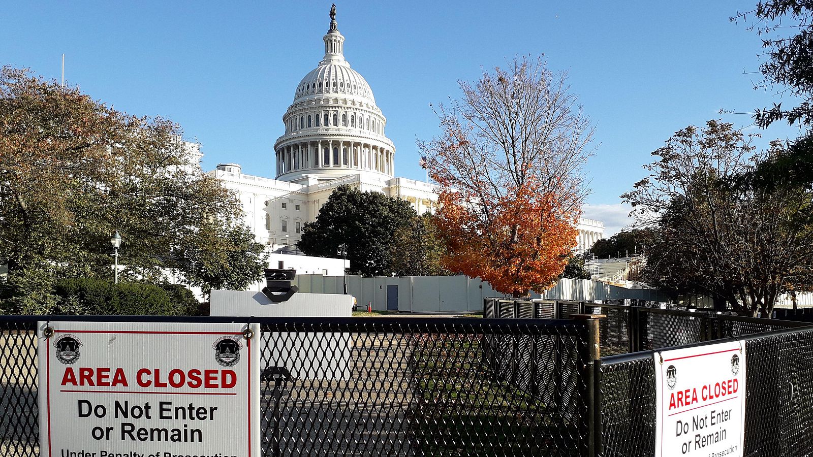 El Capitolio de Estados Unidos, en Washington