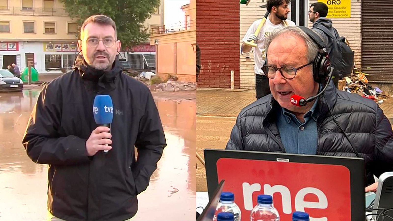 Marc Sala y Josep Cuní