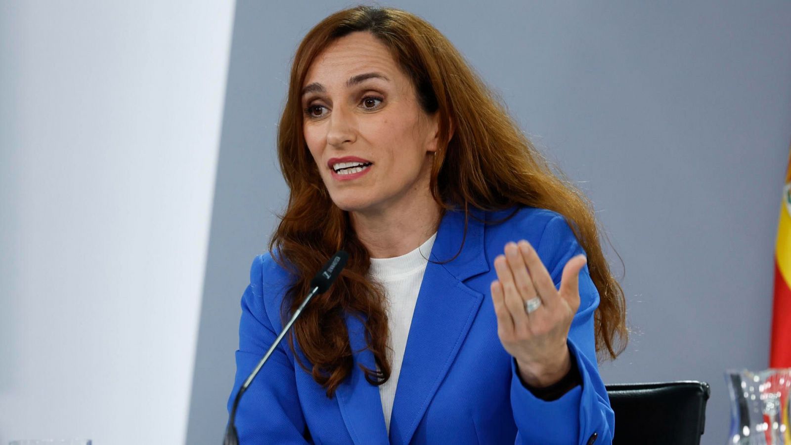 Mónica García, ministra de Sanidad.