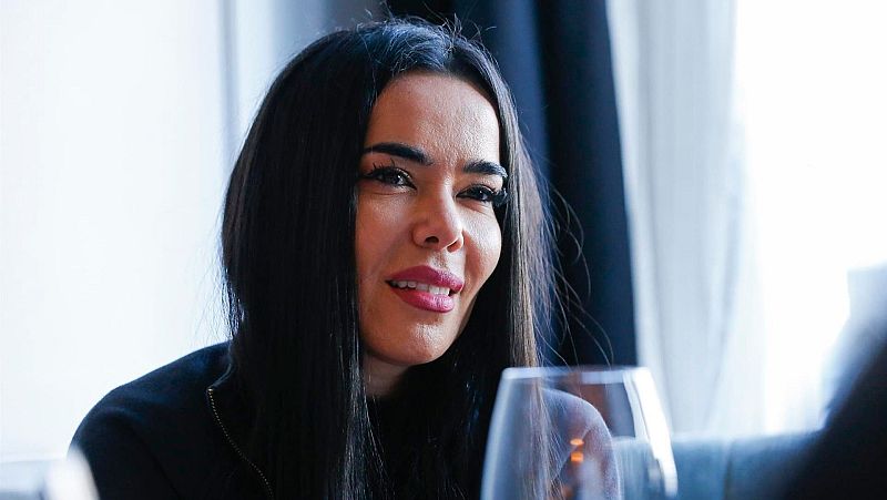 Beatriz Luengo, actriz y cantante, en una entrevista.