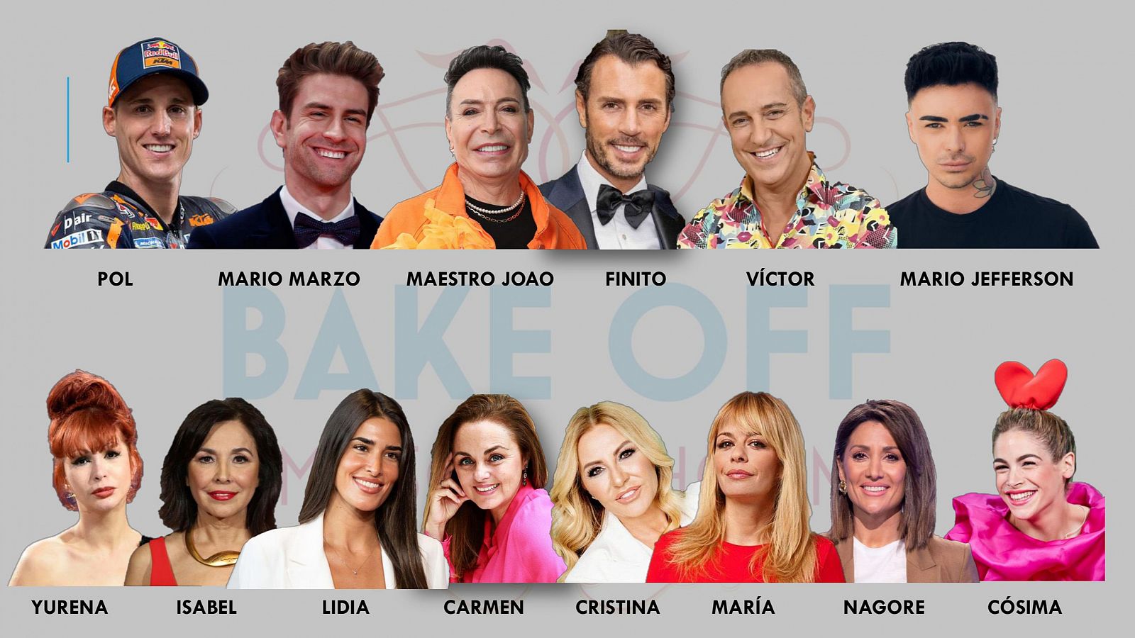 Casting para la nueva edición de 'Bake Off: Famosos al horno'