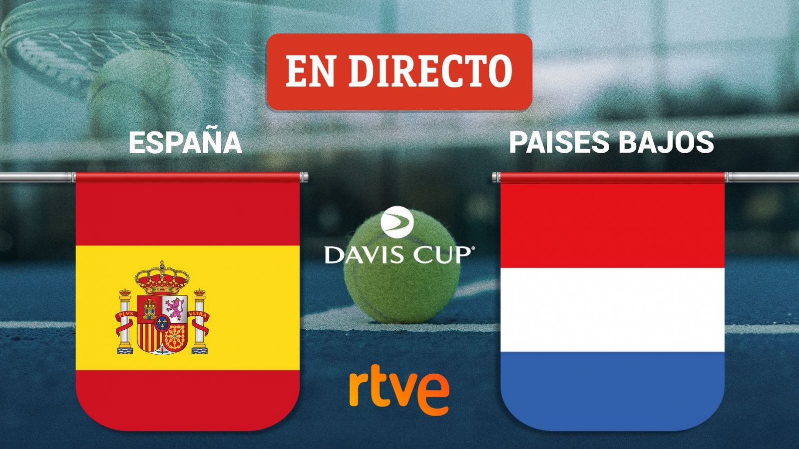 España - Países Bajos, en directo | Cuartos Copa Davis 2024