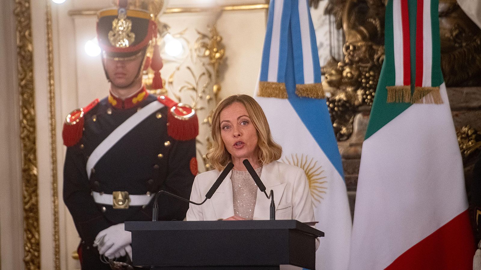 Giorgia Meloni reconoce a González Urrutia como “presidente electo” de Venezuela