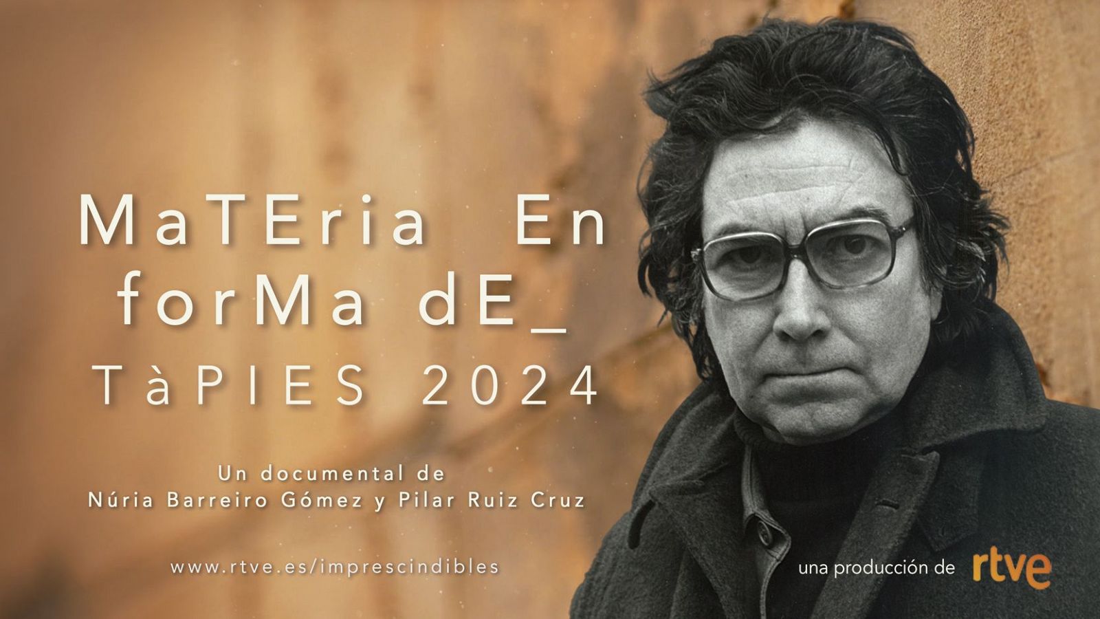 Cartell del documental sobre Tàpies