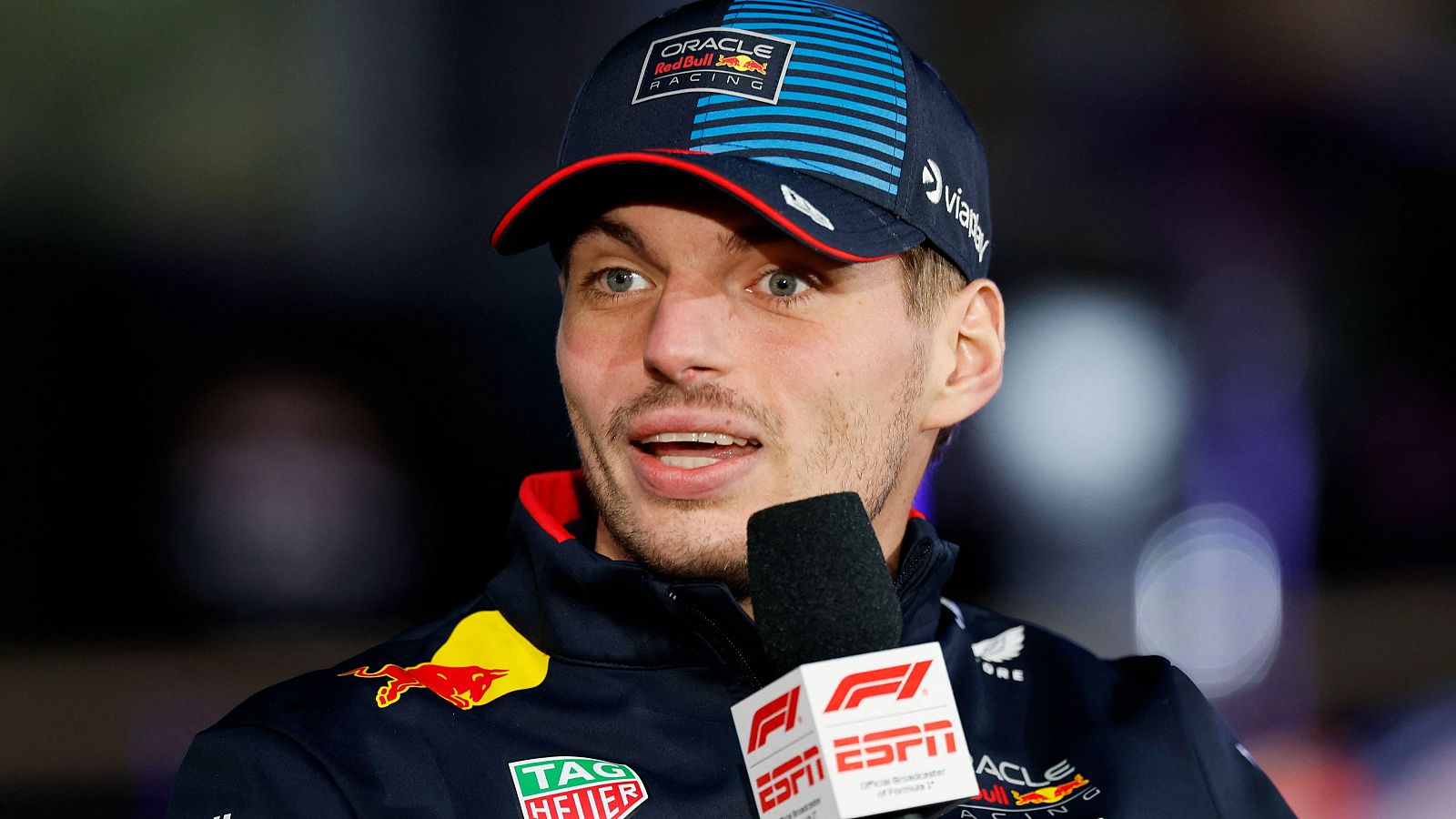 El piloto de F1 Max Verstappen antes del GP de Las Vegas