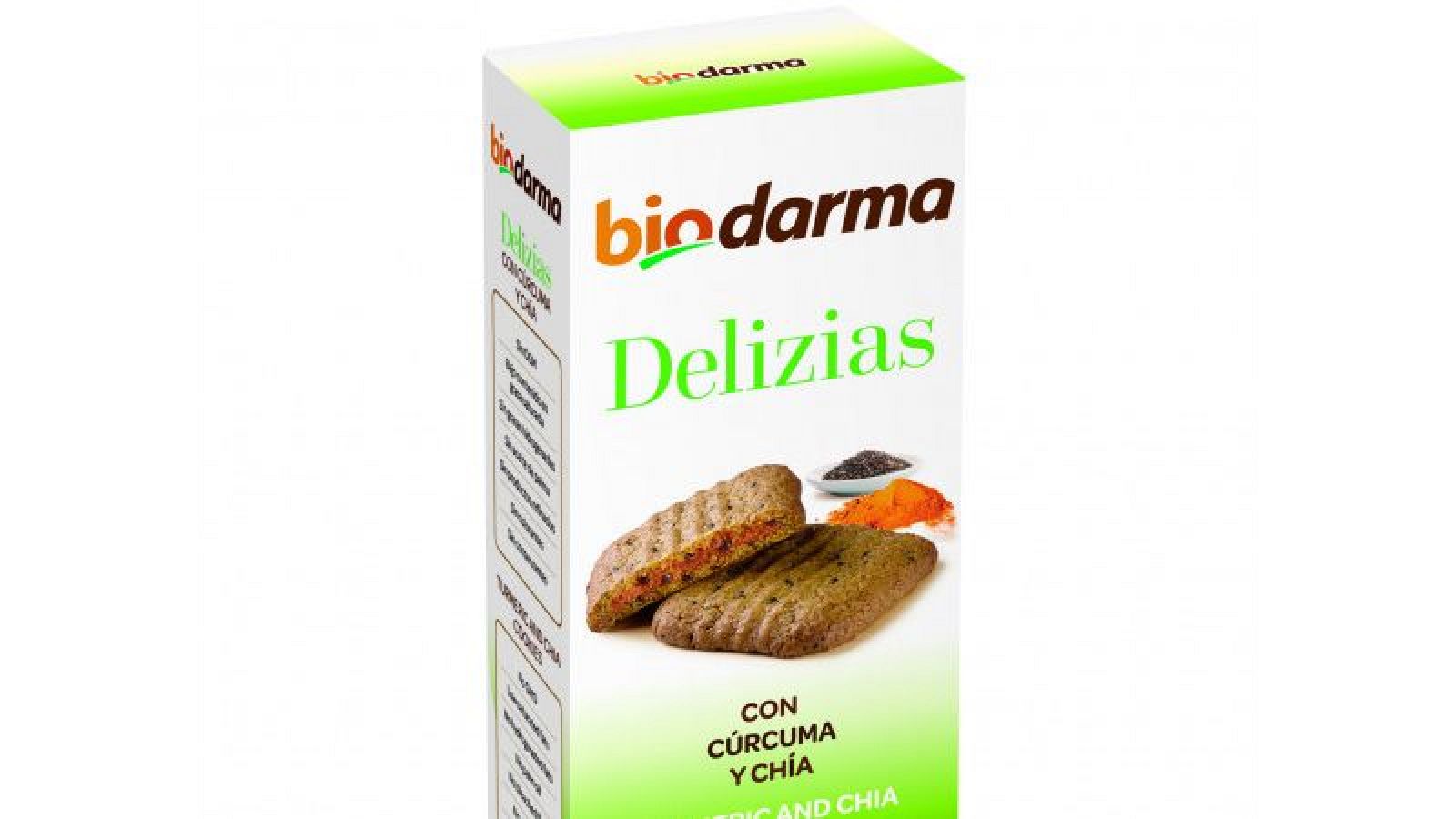 Alertan de la presencia de mostaza no declarada en galletas con cúrcuma de marca Bio Darma